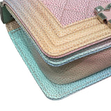 シャネル CHANEL ボーイシャネルミニ15 25番台 A97364 キャビアスキン レディース ショルダーバッグ