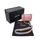 シャネル CHANEL ボーイシャネルミニ15 25番台 A97364 キャビアスキン レディース ショルダーバッグ