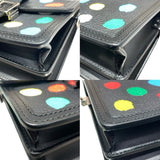 ルイ・ヴィトン LOUIS VUITTON ドーフィーヌMINI　草間彌生コラボ M21750 ノワール トリヨン レディース ショルダーバッグ