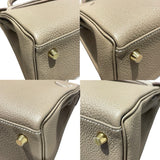 エルメス HERMES ケリー25　内縫い W刻 エトープ　GD金具 トゴ レディース ショルダーバッグ