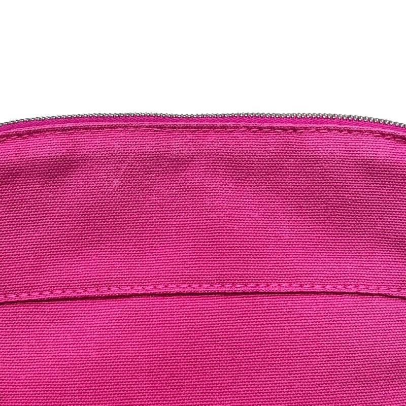 エルメス HERMES ボリードポーチPM ピンク×SV金具 トワル レディース ポーチ