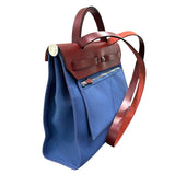 エルメス HERMES エールバッグジップPM X刻印 アガット×ルージュアッシュ×シルバー金具 トワル レディース ショルダーバッグ