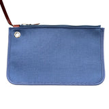 エルメス HERMES エールバッグジップPM X刻印 アガット×ルージュアッシュ×シルバー金具 トワル レディース ショルダーバッグ