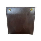 エルメス HERMES LAトート □K刻印 ショコラ×ゴールド金具 ボックスカーフ レディース トートバッグ