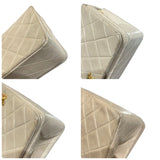シャネル CHANEL マトラッセチェーンショルダー A03571 ベージュ　GD金具 ラム レディース ショルダーバッグ