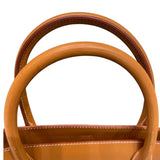 エルメス HERMES ホワイトバスGM □D刻 ナチュラル ヴァッシュ レディース ハンドバッグ
