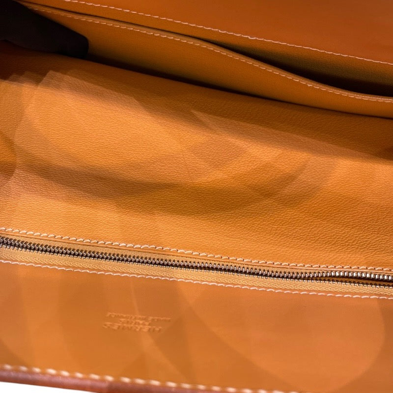 エルメス HERMES ホワイトバスGM □D刻 ナチュラル ヴァッシュ レディース ハンドバッグ