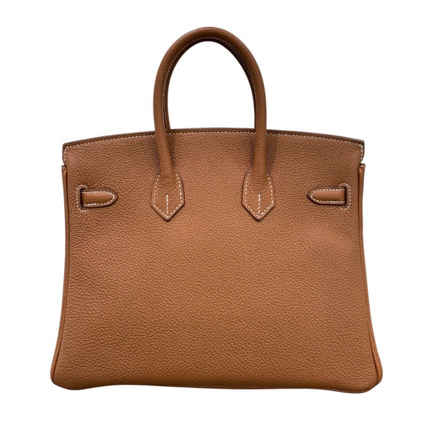 エルメス HERMES バーキン25 B刻 ゴールド×GD金具 トゴ レディース ハンドバッグ