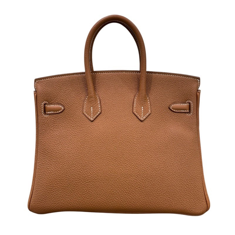 エルメス HERMES バーキン25 B刻 ゴールド×GD金具 トゴ レディース ハンドバッグ