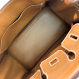 エルメス HERMES バーキン25 B刻 ゴールド×GD金具 トゴ レディース ハンドバッグ