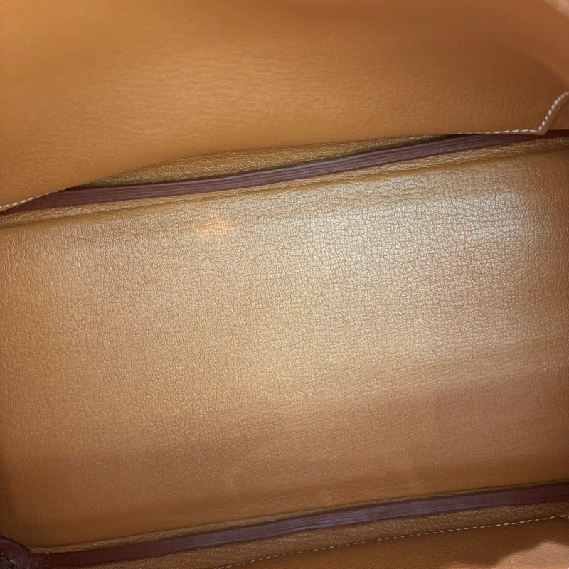 エルメス HERMES バーキン25 B刻 ゴールド×GD金具 トゴ レディース ハンドバッグ