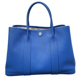 エルメス HERMES ガーデンパーティTPM C刻印 ブルーザンジバル ネゴンダ レディース トートバッグ