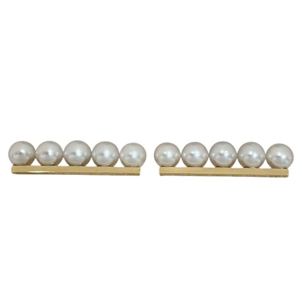 タサキ TASAKI バランスプラス パールピアス 750YG/パール ジュエリー