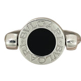 ブルガリ BVLGARI フリップリング 750WG/ダイヤモンド/オニキス ジュエリー