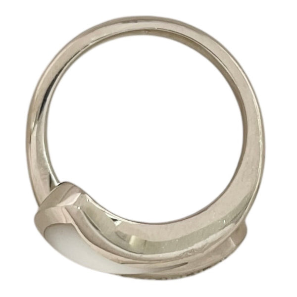 ブルガリ BVLGARI ディーヴァドリーム パヴェダイヤリング 750WG/ダイヤモンド/MOP ジュエリー