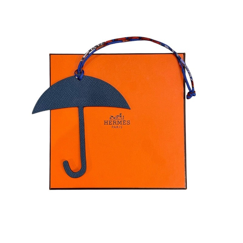 エルメス HERMES プティアッシュ アンブレラ コルヴェール×ローズエグランタイン エプソン/トゴ ユニセックス チャーム