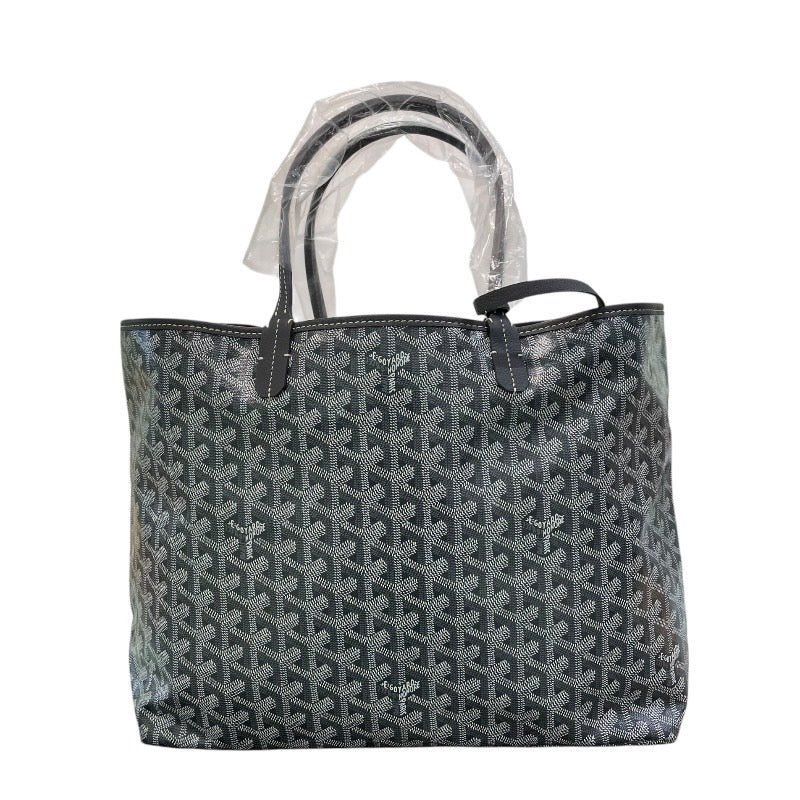 ゴヤール GOYARD サンルイPM グレー PVC ユニセックス トートバッグ