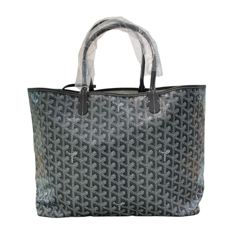 ゴヤール GOYARD サンルイPM グレー PVC ユニセックス トートバッグ