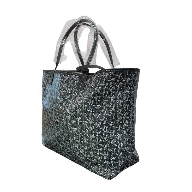 ゴヤール GOYARD サンルイPM グレー PVC ユニセックス トートバッグ
