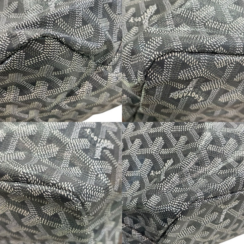 ゴヤール GOYARD サンルイPM グレー PVC ユニセックス トートバッグ