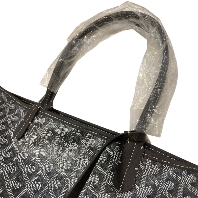 ゴヤール GOYARD サンルイPM グレー PVC ユニセックス トートバッグ