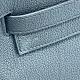 エルメス HERMES ケリー28 W刻印 ブラック×マットシルバー金具 トゴ レディース ショルダーバッグ