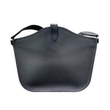 エルメス HERMES メッセンジャーアトラージュ U刻印 ブラック×シルバー金具 エヴァ―グレイン レディース ショルダーバッグ