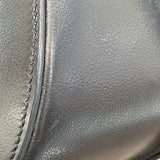 エルメス HERMES メッセンジャーアトラージュ U刻印 ブラック×シルバー金具 エヴァ―グレイン レディース ショルダーバッグ