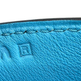 エルメス HERMES ツールボックス26 □R刻印 ターコイズ×シルバー金具 スイフト レディース ショルダーバッグ
