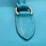 エルメス HERMES ツールボックス26 □R刻印 ターコイズ×シルバー金具 スイフト レディース ショルダーバッグ