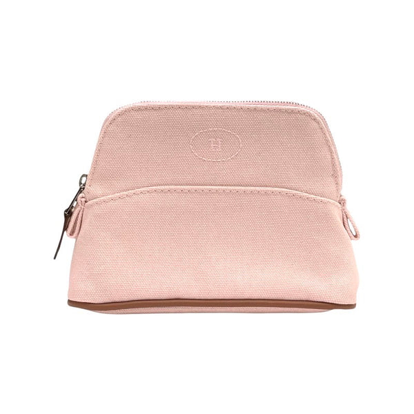 エルメス HERMES ボリードポーチ15 ピンク トワル レディース ポーチ