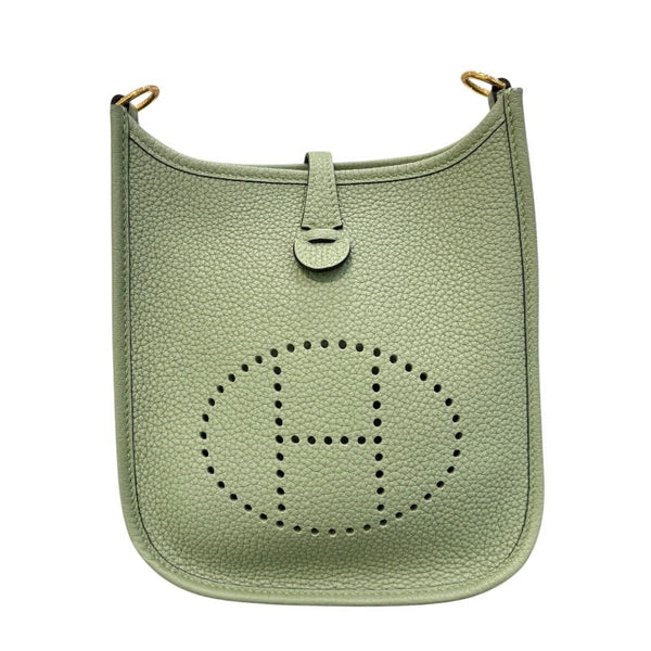 エルメス HERMES エヴリンTPM Y刻印  ヴェールクリケット×ゴールド金具 トリヨン レディース ショルダーバッグ