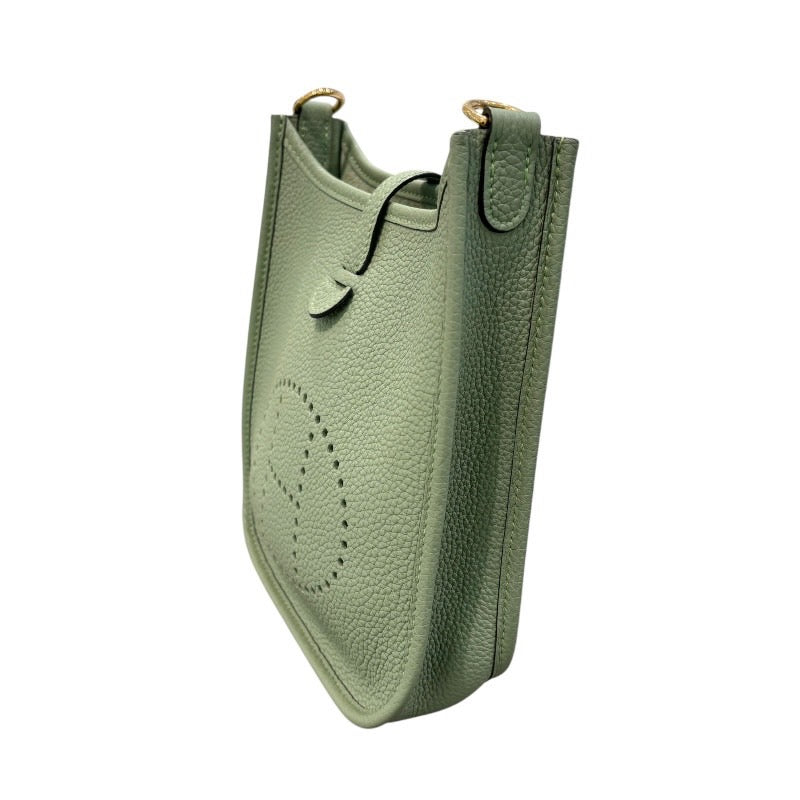 エルメス HERMES エヴリンTPM Y刻印  ヴェールクリケット×ゴールド金具 トリヨン レディース ショルダーバッグ