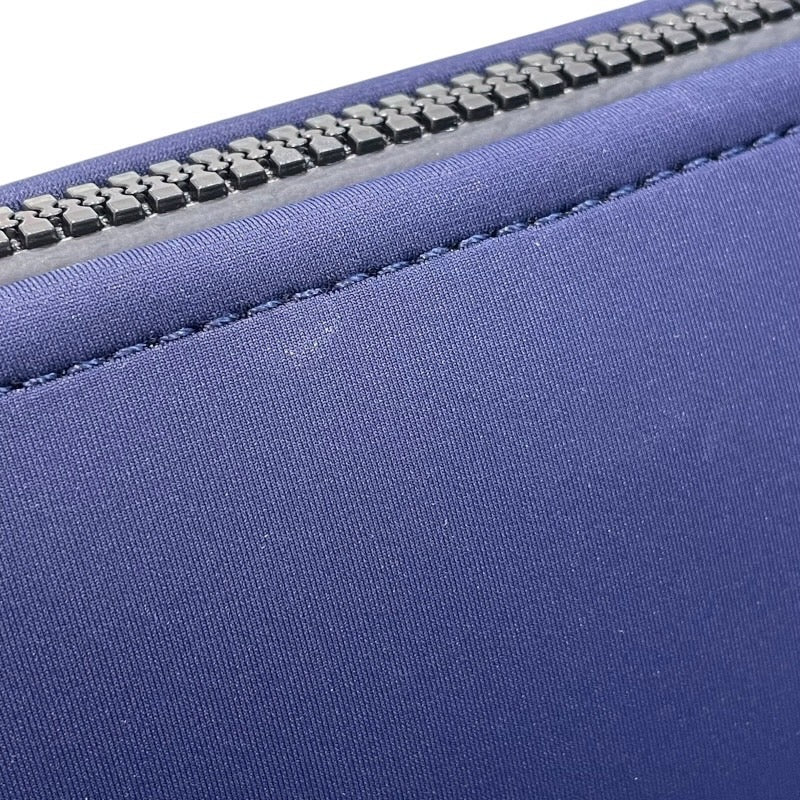 エルメス HERMES ネオバンMM ネイビー ポリミアド ユニセックス ポーチ
