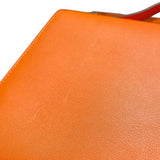 エルメス HERMES コンスタンス3 ミニ U刻 オレンジ×ゴールド金具 スイフト レディース ショルダーバッグ