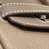 エルメス HERMES バーキン25 B刻　(2023年製) エトゥープ シルバー金具 トゴ レディース ハンドバッグ