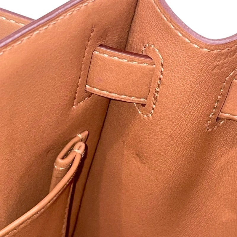エルメス HERMES ケリー28 外縫い B刻 アイボリー SV金具 トワル