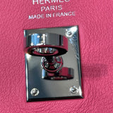 エルメス HERMES ケリー25 内縫い A刻印 ローズアザレ×シルバー金具 スイフト レディース ショルダーバッグ