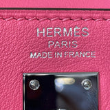 エルメス HERMES ケリー25 内縫い A刻印 ローズアザレ×シルバー金具 スイフト レディース ショルダーバッグ