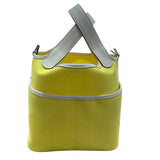 エルメス HERMES ピコタンロックPM　カーゴ U刻 ジョーヌシトロン・ナタ　SV金具 トワル・スイフト レディース ハンドバッグ