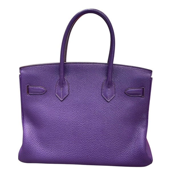 エルメス HERMES バーキン30 □N刻 シルバー金具 トゴ レディース ハンドバッグ