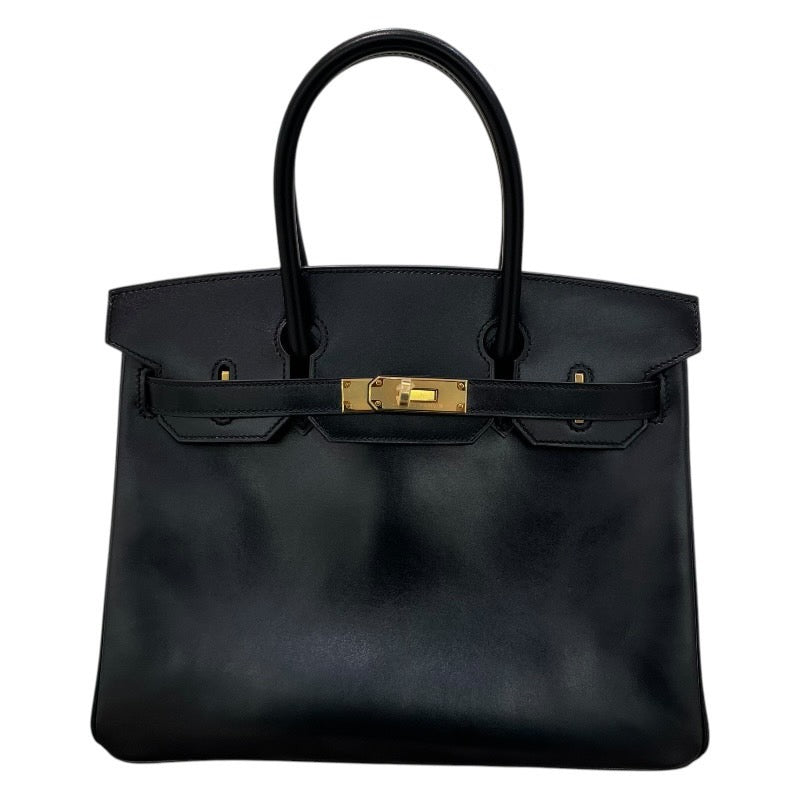 エルメス HERMES バーキン30 D刻 ブラック×ゴールド金具 タデラクト レディース ハンドバッグ
