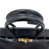 エルメス HERMES バーキン30 D刻 ブラック×ゴールド金具 タデラクト レディース ハンドバッグ