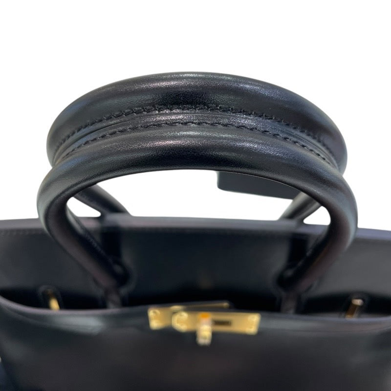 エルメス HERMES バーキン30 D刻 ブラック×ゴールド金具 タデラクト レディース ハンドバッグ