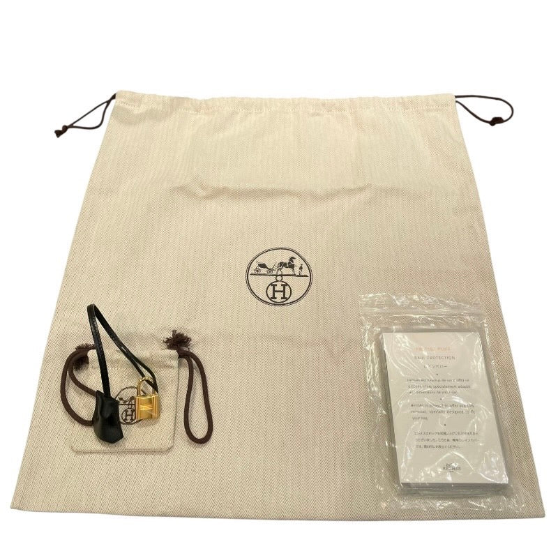 エルメス HERMES バーキン30 D刻 ブラック×ゴールド金具 タデラクト レディース ハンドバッグ