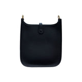 エルメス HERMES エヴリンTPM W刻 ブラック×ゴールド金具 トリヨン レディース ショルダーバッグ