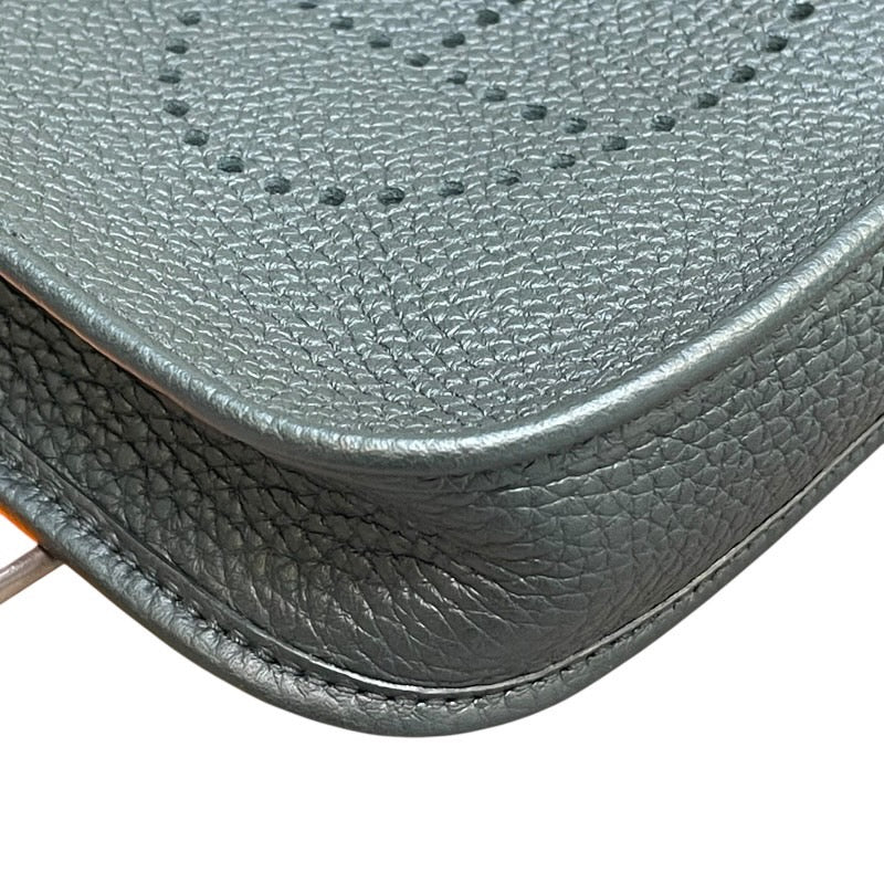 エルメス HERMES エヴリンTPM W刻 ブラック×ゴールド金具 トリヨン レディース ショルダーバッグ