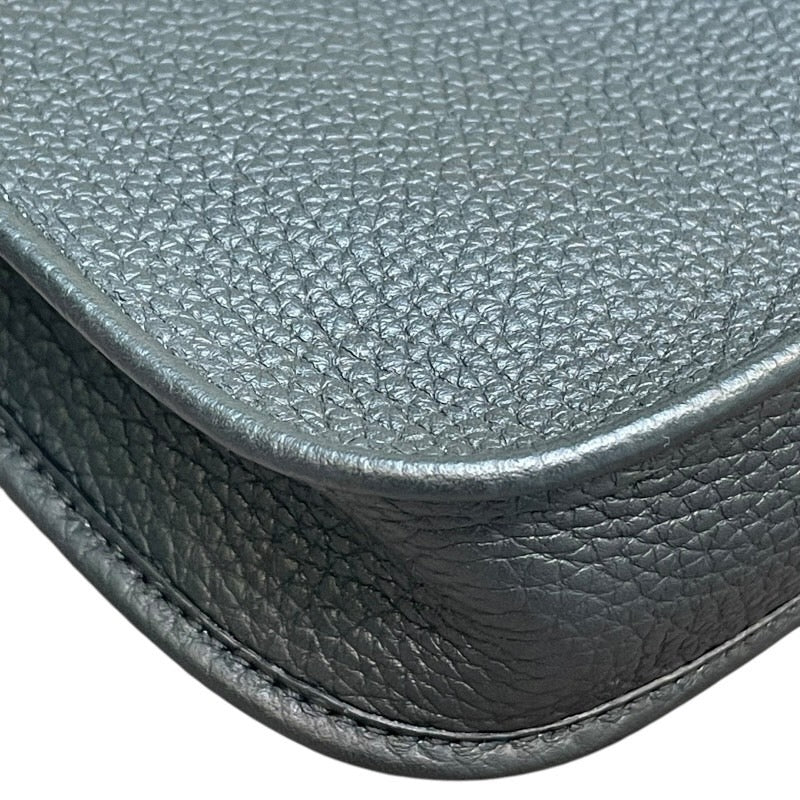 エルメス HERMES エヴリンTPM W刻 ブラック×ゴールド金具 トリヨン レディース ショルダーバッグ