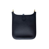 エルメス HERMES エヴリンTPM W刻 ブラック×ゴールド金具 トリヨン レディース ショルダーバッグ