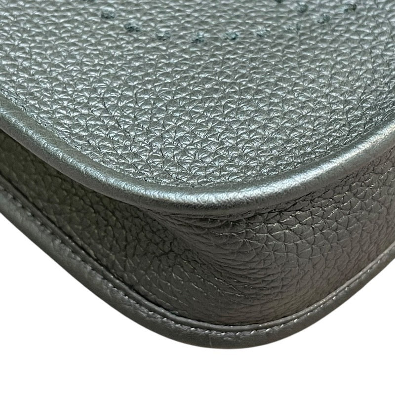 エルメス HERMES エヴリンTPM W刻 ブラック×ゴールド金具 トリヨン レディース ショルダーバッグ